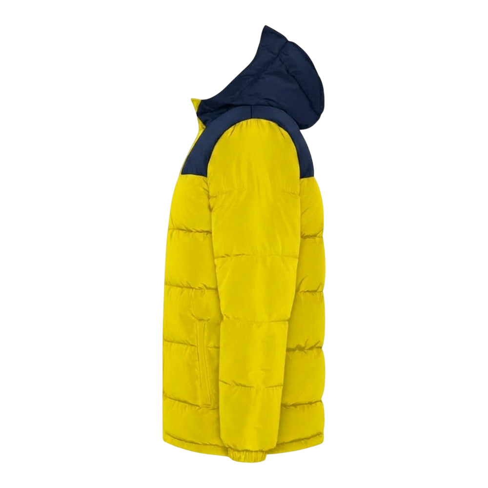 Yellow-Navy Blue - Lifestyle - Roly Unisex Adult Tallin Insulated Jacket