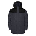 Ebony-Solid Black - Front - Roly Childrens-Kids Tallin Insulated Jacket
