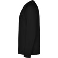 Solid Black - Lifestyle - Roly Childrens-Kids Montecarlo Long-Sleeved Sports T-Shirt