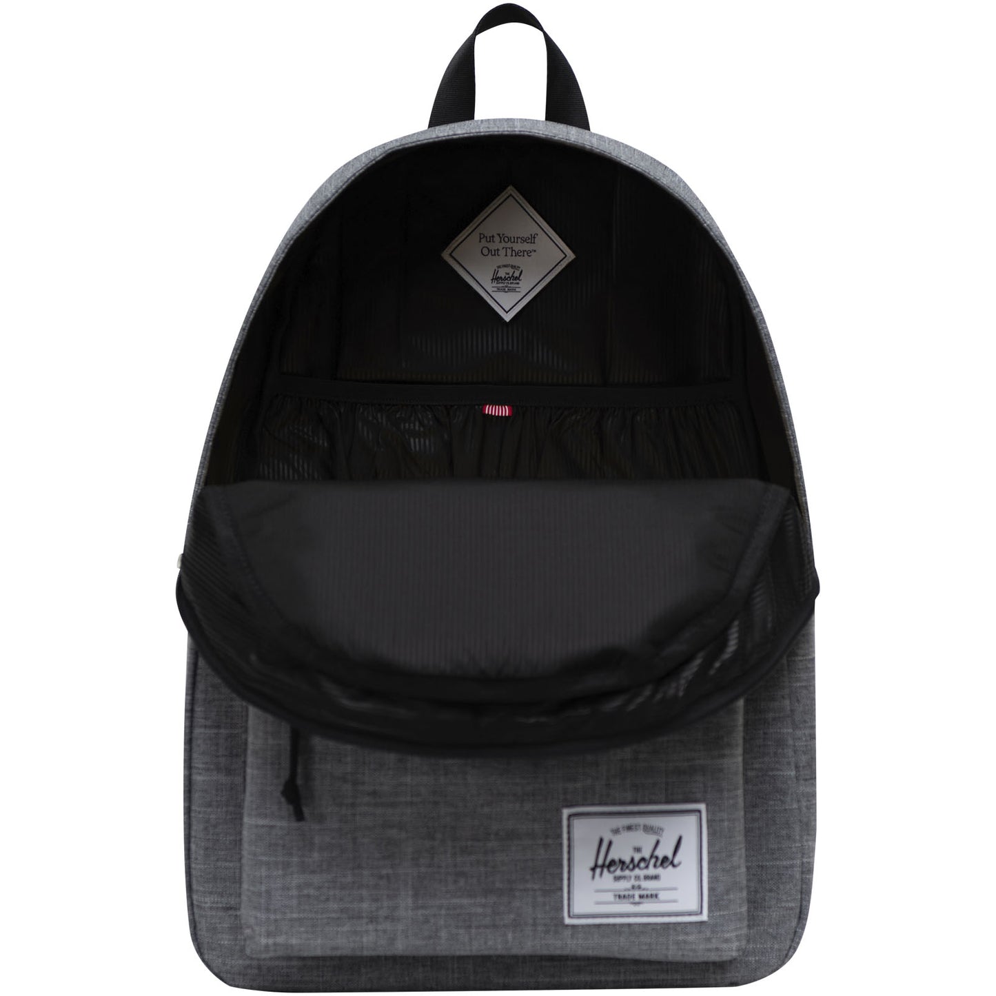Heather Grey - Side - Herschel Recycled 26L Laptop Backpack