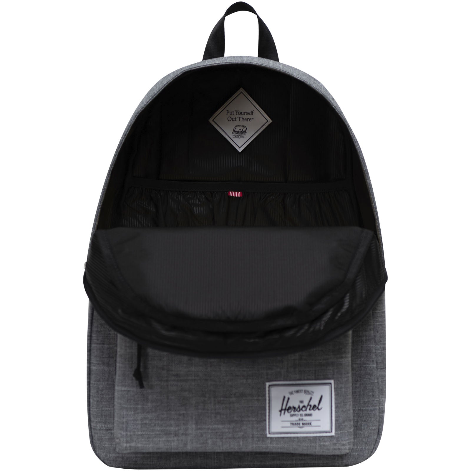 Heather Grey - Side - Herschel Recycled 26L Laptop Backpack