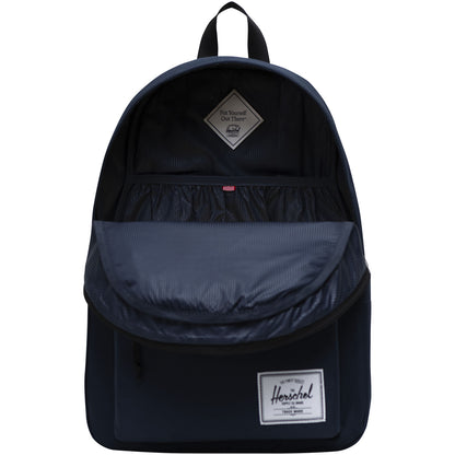 Navy - Side - Herschel Recycled 26L Laptop Backpack