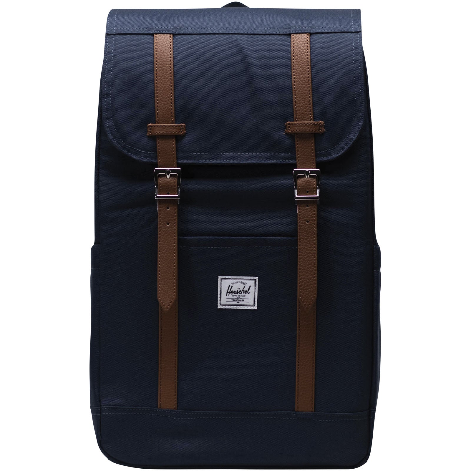 Navy - Side - Herschel Recycled 23L Laptop Backpack