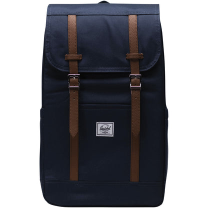 Navy - Side - Herschel Recycled 23L Laptop Backpack