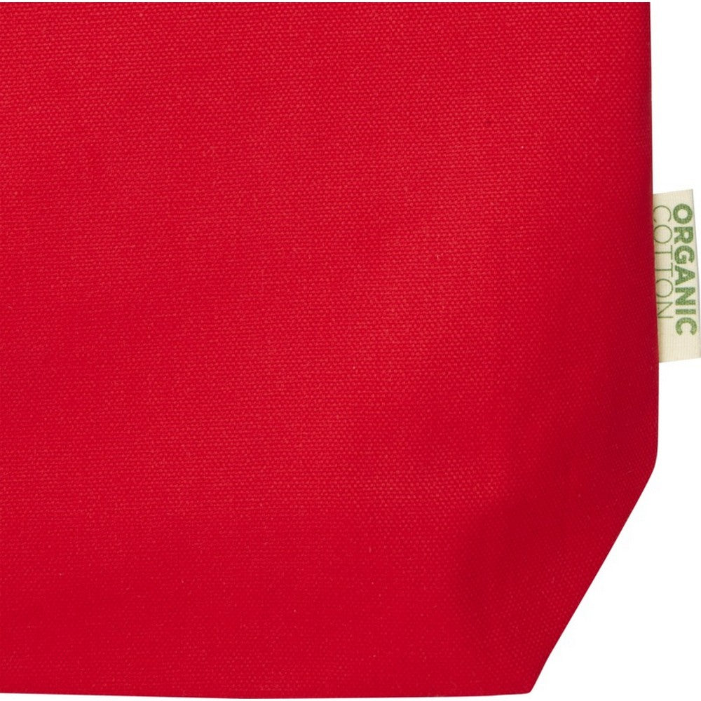 Red - Pack Shot - Orissa Organic 10L Tote Bag