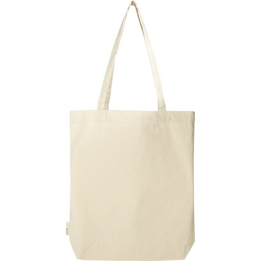 Natural - Back - Orissa Organic 10L Tote Bag