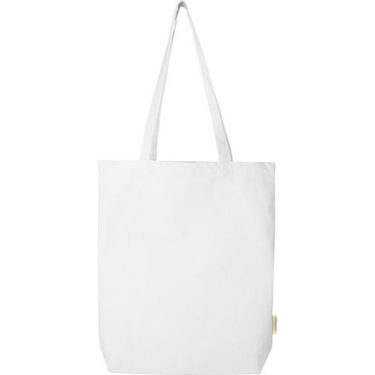 White - Back - Orissa Organic 10L Tote Bag