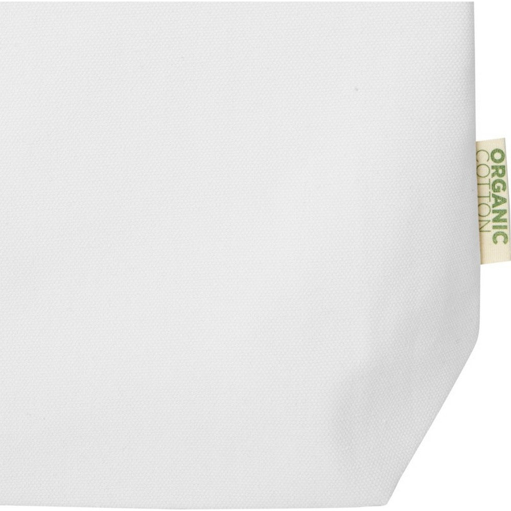 White - Pack Shot - Orissa Organic 10L Tote Bag