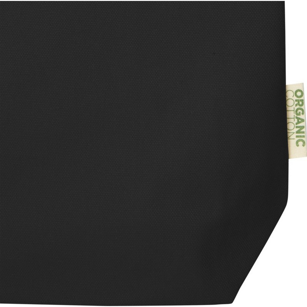 Solid Black - Pack Shot - Orissa Organic 10L Tote Bag