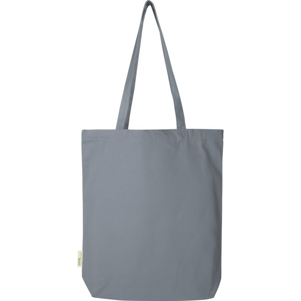 Grey - Back - Orissa Organic 10L Tote Bag