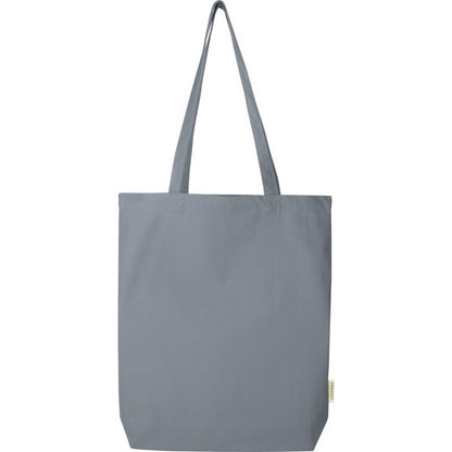 Grey - Side - Orissa Organic 10L Tote Bag