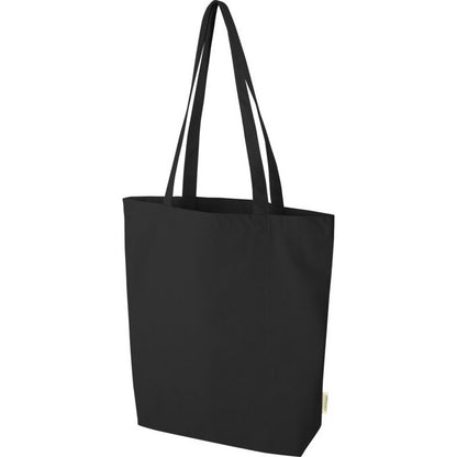 Solid Black - Front - Orissa Organic 10L Tote Bag