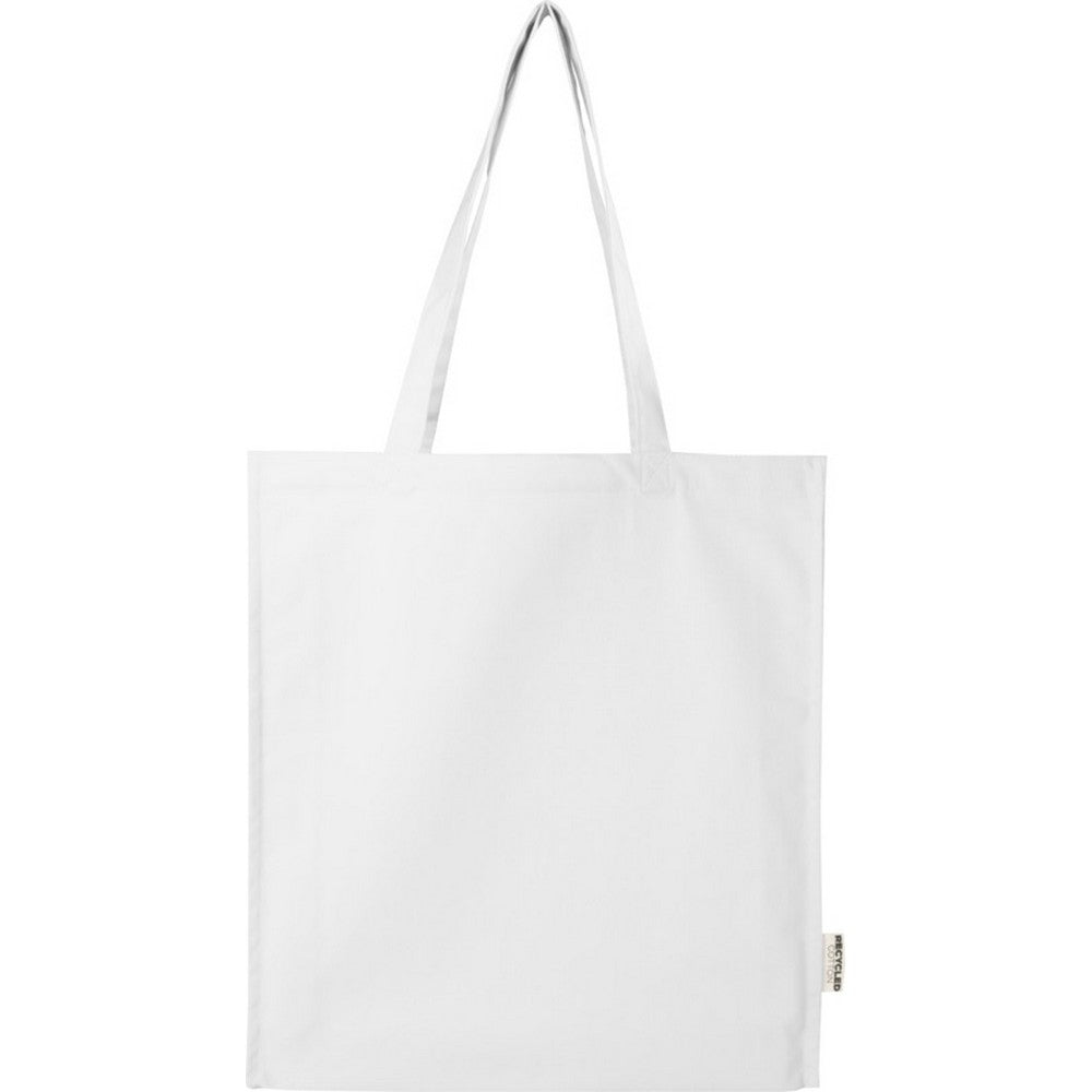 White - Back - Recycled Gusseted 14L Tote Bag