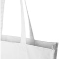White - Side - Recycled Gusseted 14L Tote Bag