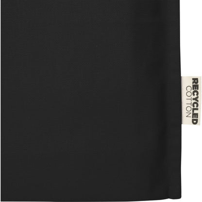 Solid Black - Lifestyle - Recycled Gusseted 14L Tote Bag