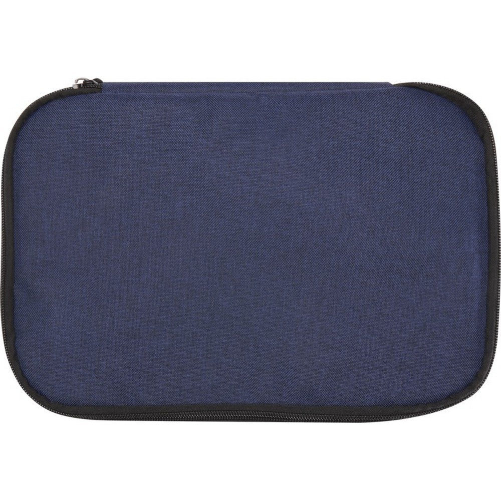 Heather Navy - Side - 13L RPET Cooler Bag