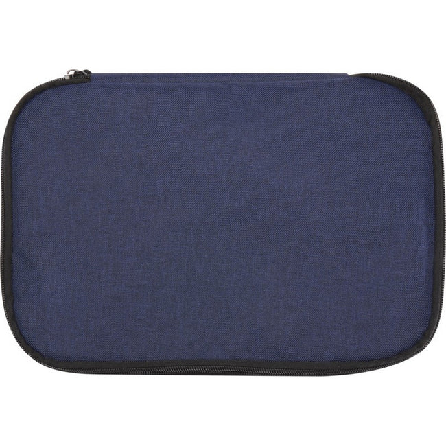 Heather Navy - Side - 13L RPET Cooler Bag