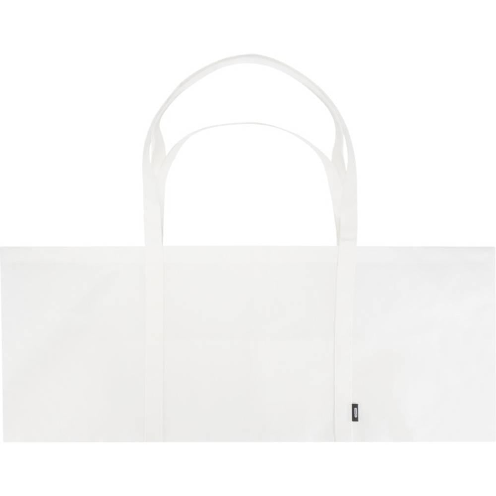 White - Side - Jumbo Non-Woven Recycled 65L Tote Bag