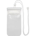 White - Front - Dombay Waterproof Phone Pouch