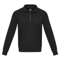 Solid Black - Front - Elevate NXT Unisex Adult Tin Recycled Aware Sweatshirt