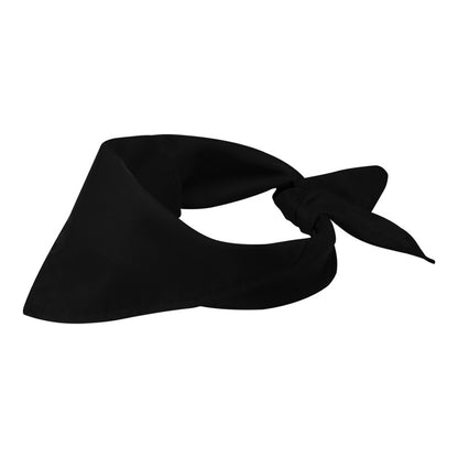 Solid Black - Front - Heracles Bandana