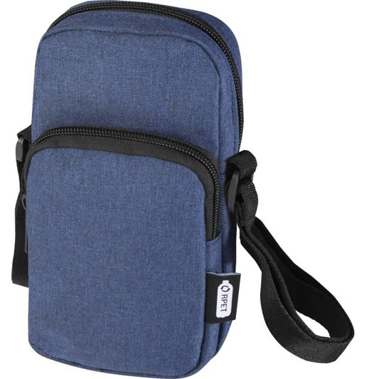 Heather Navy - Front - Ross Recycled Phone Pouch