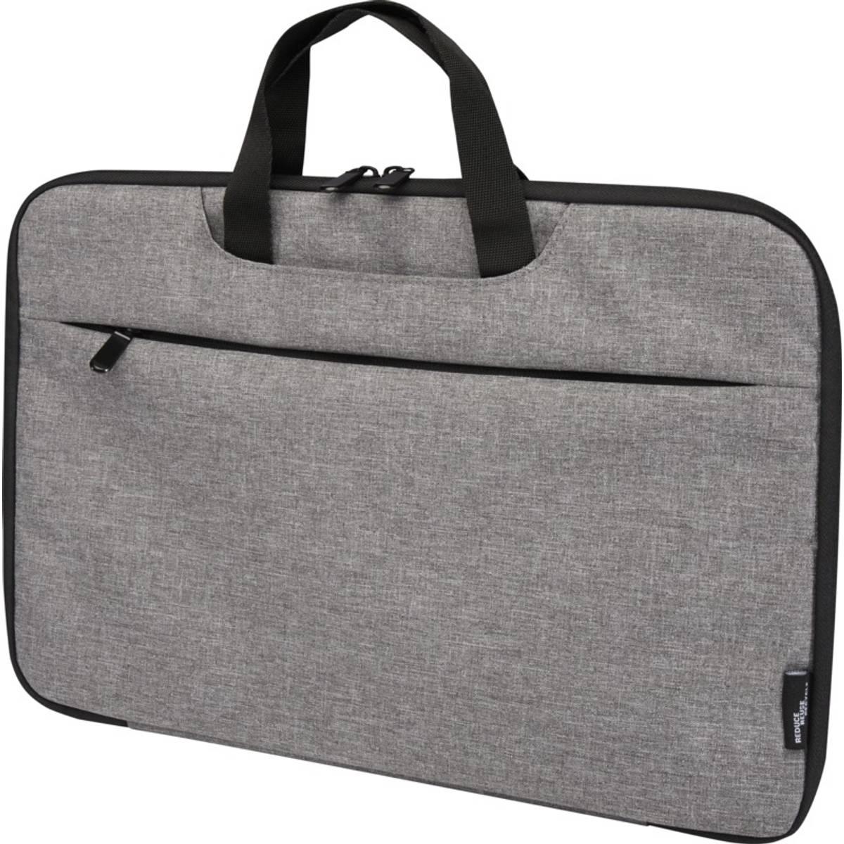 Heather Grey - Front - Libra 2 in 1 Recycled 3L Laptop Bag