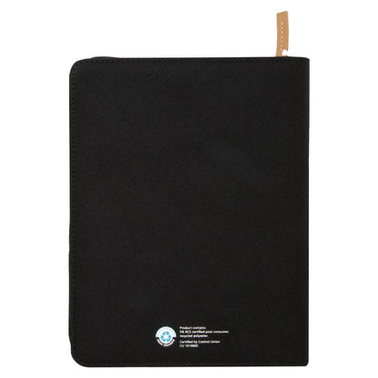 Solid Black - Back - Nomumi A5 Portfolio