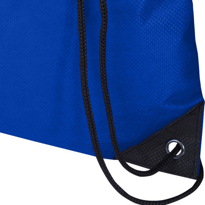 Royal Blue - Side - Evergreen Recycled 5L Plain Drawstring Bag