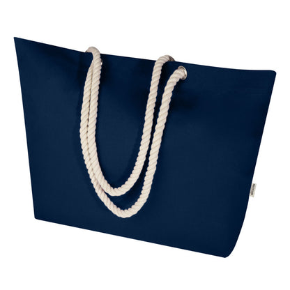 Navy - Side - Florida Recycled Beach 18L Tote Bag