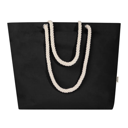 Solid Black - Front - Florida Recycled Beach 18L Tote Bag