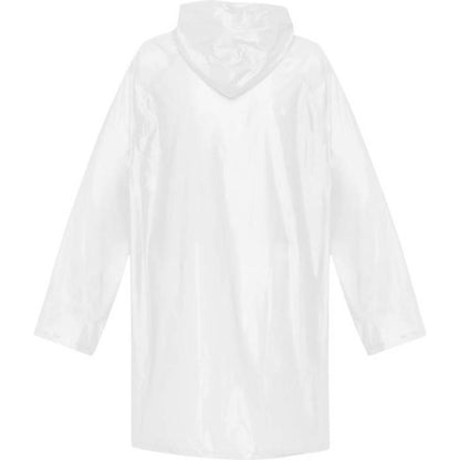 White - Back - Unisex Adult Ada Raincoat