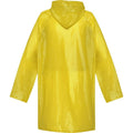Yellow - Back - Unisex Adult Ada Raincoat