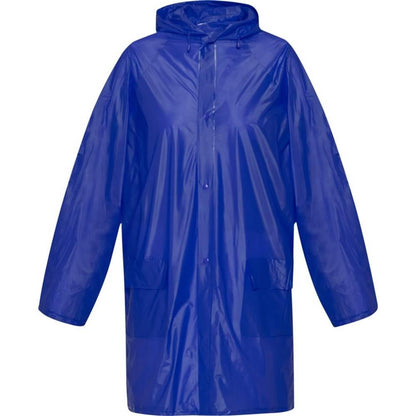 Royal Blue - Front - Unisex Adult Ada Raincoat