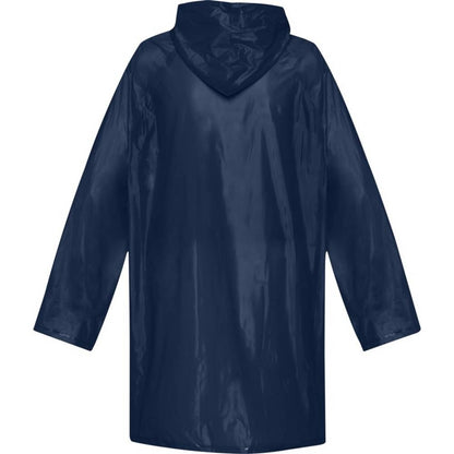 Navy - Back - Unisex Adult Ada Raincoat