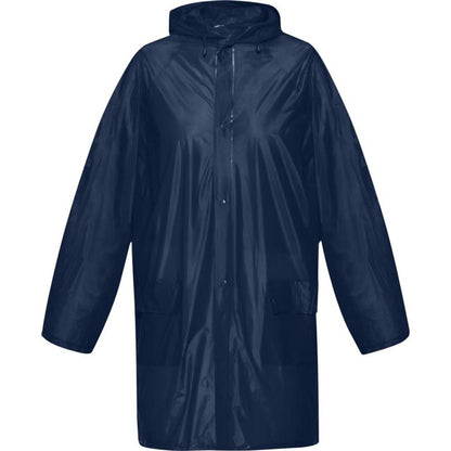Navy - Front - Unisex Adult Ada Raincoat