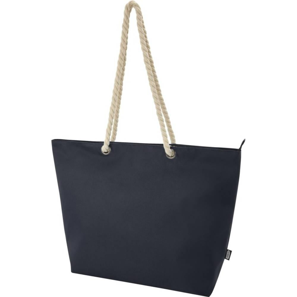 Navy - Front - Panama Recycled Beach 23L Cooler Tote Bag