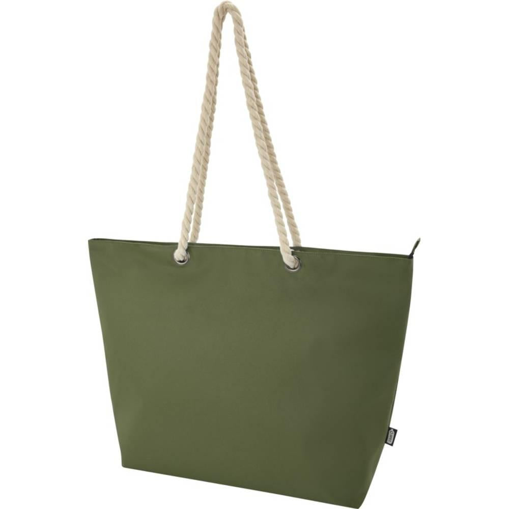 Olive - Front - Panama Recycled Beach 23L Cooler Tote Bag