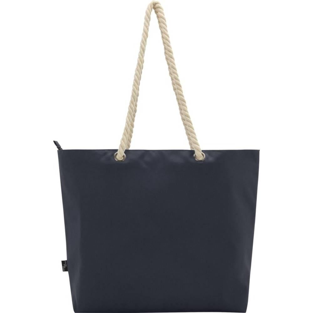 Navy - Back - Panama Recycled Beach 23L Cooler Tote Bag