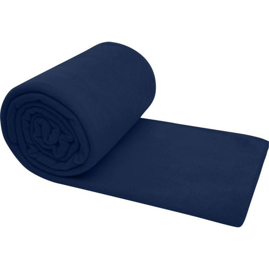 Navy - Front - Huggy Fleece Plaid Picnic Blanket