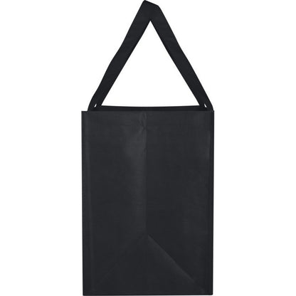 Solid Black - Back - Liberty Non-Woven Bottom Board 29L Tote Bag