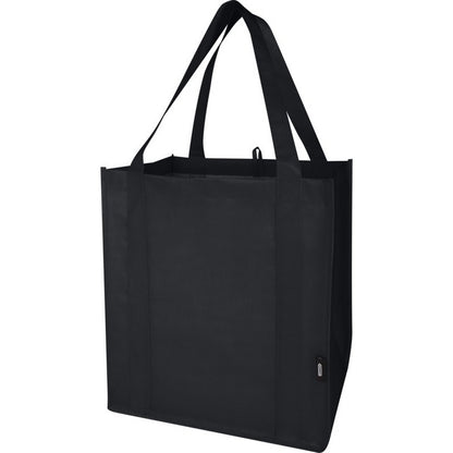 Solid Black - Front - Liberty Non-Woven Bottom Board 29L Tote Bag