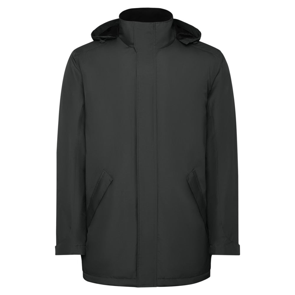 Dark Lead - Front - Roly Mens America Padded Parka