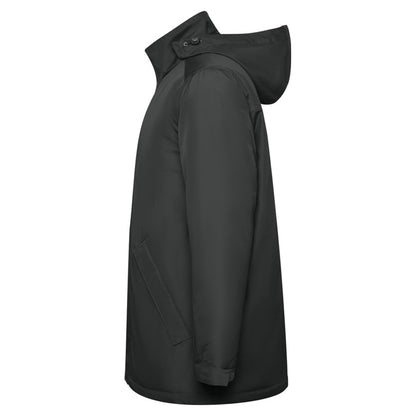 Dark Lead - Side - Roly Mens America Padded Parka