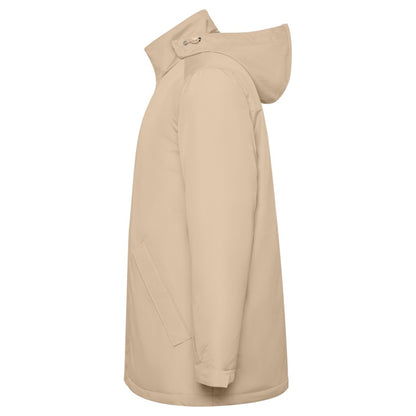 Dark Sand - Side - Roly Mens America Padded Parka