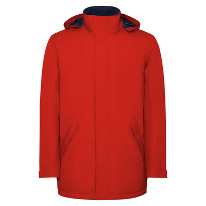 Red - Front - Roly Mens America Padded Parka