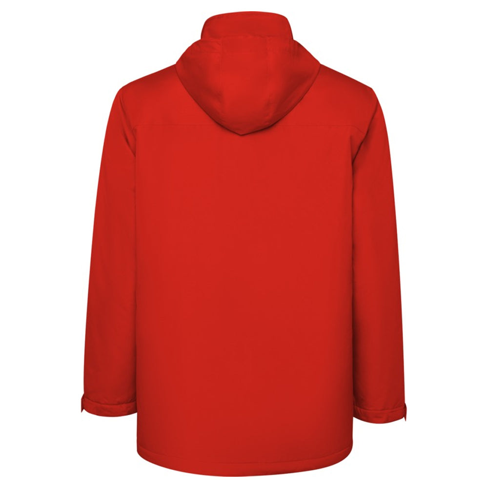 Red - Back - Roly Mens America Padded Parka