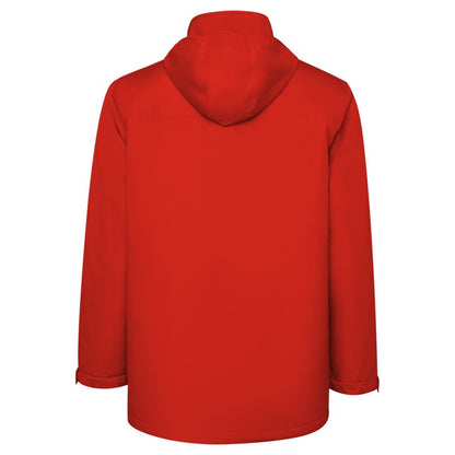 Red - Back - Roly Mens America Padded Parka