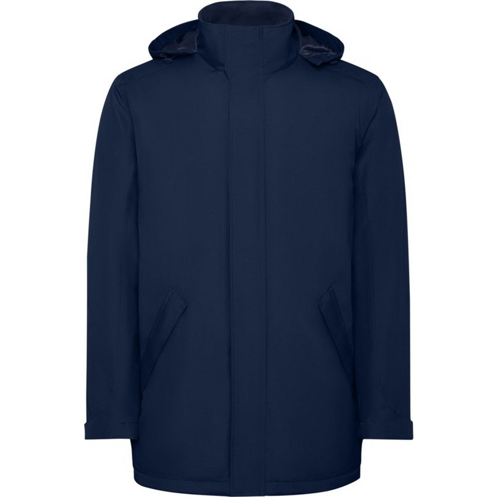 Navy Blue - Front - Roly Mens America Padded Parka