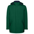 Bottle Green - Front - Roly Mens America Padded Parka